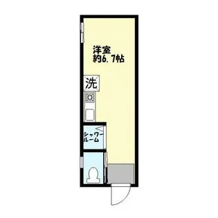 エイコーハウス【1階】の間取り