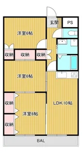 ANEX北浜【2階】の間取り