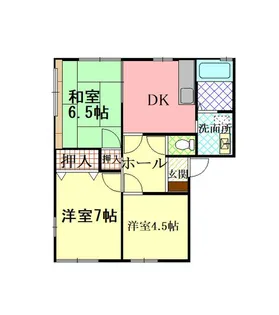 ベイ・フィオーレC【2階】の間取り