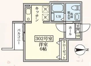グランツ菊名【3階】の間取り
