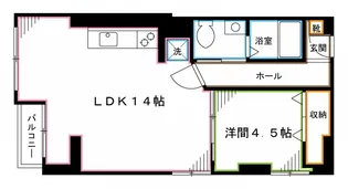 Clasico(クラシコ)【4階】の間取り