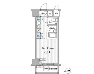 グレース早稲田【7階】の間取り