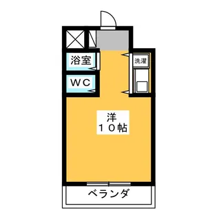 M’sフラッツ【4階】の間取り