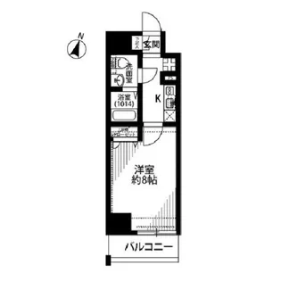 プレール・ドゥーク東雲【1階】の間取り