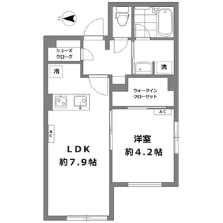EDIT三軒茶屋【2階】の間取り