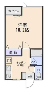 メルヴェイユ城下【1階】の間取り