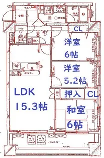 エスト・グランディール横濱関内【2階】の間取り