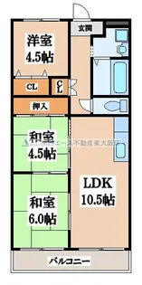 デイグランロイヤルヴィラ【2階】の間取り