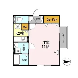 リビングタウン二の宮 A【2階】の間取り