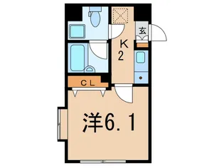 グリ-ンコート【4階】の間取り