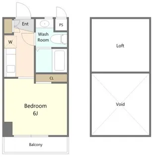 アライブ【3階】の間取り