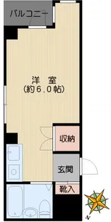 弥生コーポシエスタ【2階】の間取り