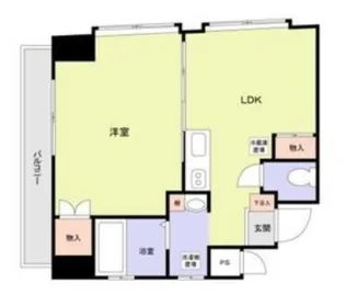 ヴィラ・フォーレスト【5階】の間取り