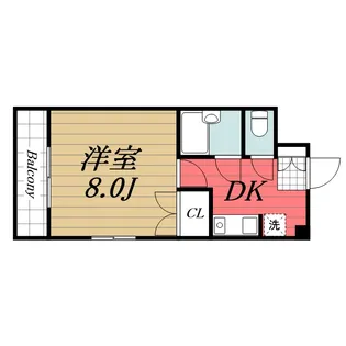 大黒屋ビル【3階】の間取り
