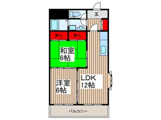サンセピア【4階】の間取り