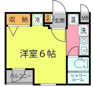 エレガンス宮町【3階】の間取り