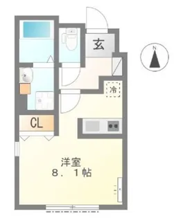 S グランデ【1階】の間取り