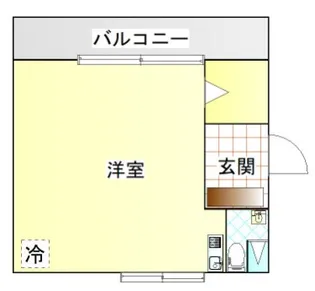 須崎グランドレジデンス【4階】の間取り
