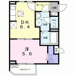 フォーチュンパークIII【1階】の間取り