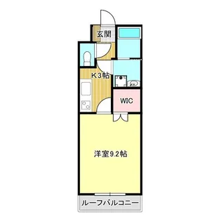 ヴィガラスK【1階】の間取り