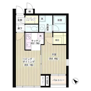 ポラリス【3階】の間取り