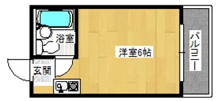 エスティライフ姫島公園【7階】の間取り