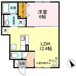 ポアナ V【1階】の間取り