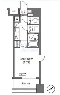 エミリブ練馬【5階】の間取り