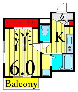 エクセレント・カーサ菜【2階】の間取り