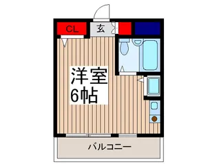 アービスS【3階】の間取り