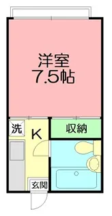 レジデンス永山【2階】の間取り