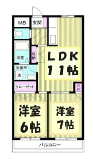 goodyIII【3階】の間取り