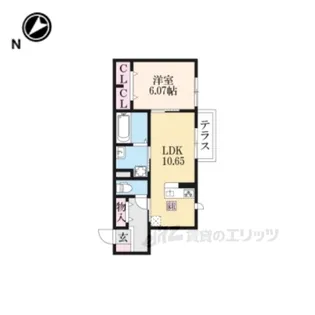 ロイヤルメゾンHYS【1階】の間取り