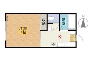 セゾン水の森【2階】の間取り