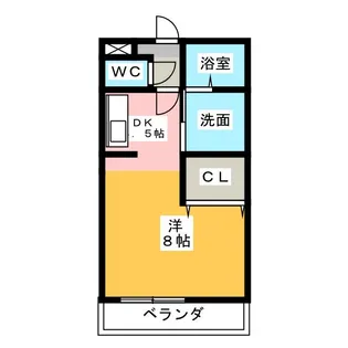 LALA・HILLS Part1【1階】の間取り