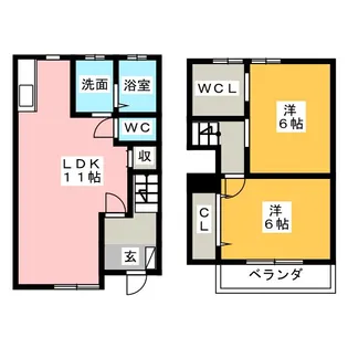 ステージY【1階】の間取り