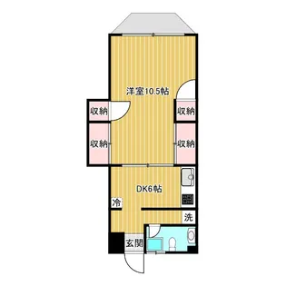 高橋マンション【4階】の間取り