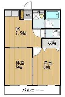 マイティプラザ3【3階】の間取り