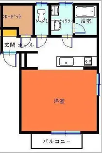 SOLEIL(ソレイユ)【2階】の間取り