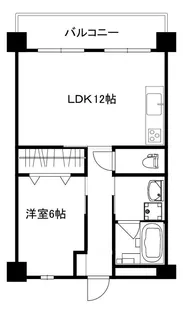 さつきビル【1階】の間取り