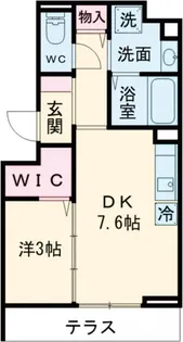 ラリュール上板橋【1階】の間取り