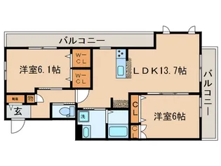 マチダハイツ【2階】の間取り