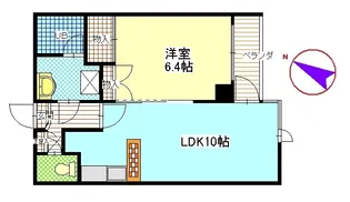 グランサンク【2階】の間取り