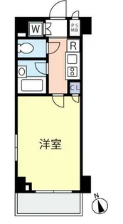 ルーブル大森参番館【4階】の間取り