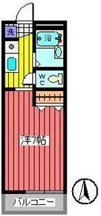 ルーチェ前地【1階】の間取り
