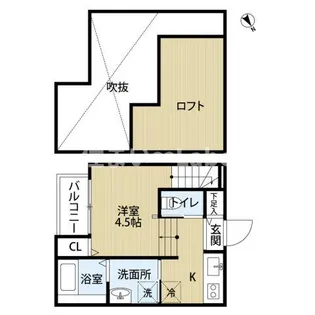 Glanz【2階】の間取り