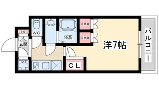 アルティザ淡路駅東【9階】の間取り