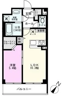 SunnyWell南流山【1階】の間取り