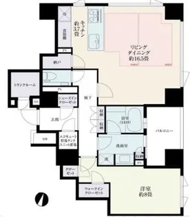 ザ・レジデンス平河町【10階】の間取り