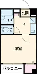 カトルセゾン【2階】の間取り